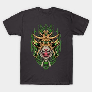 Tiger Samurai v2 01 T-Shirt